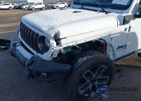 2025 Jeep Wrangler 4Xe Sport S 4Xe from USA, damaged, VIN 1C4RJXN66SW596449